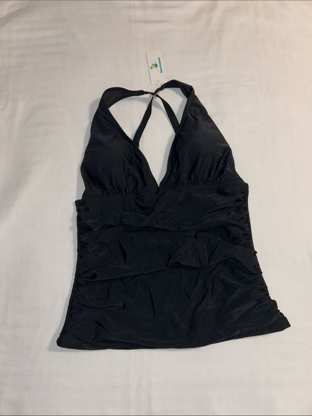 Black Tankini Top
